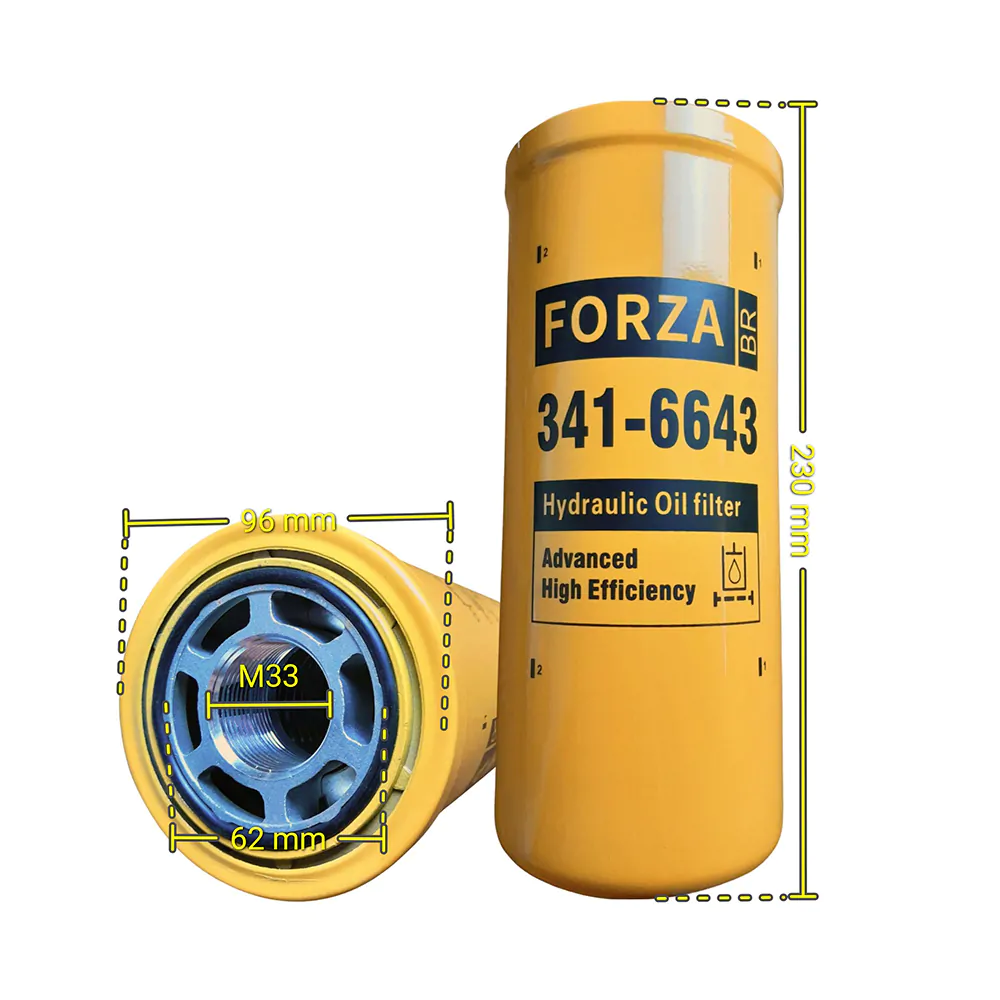 FILTRO HIDRÁULICO CAT  (3416643) - Imagem 2