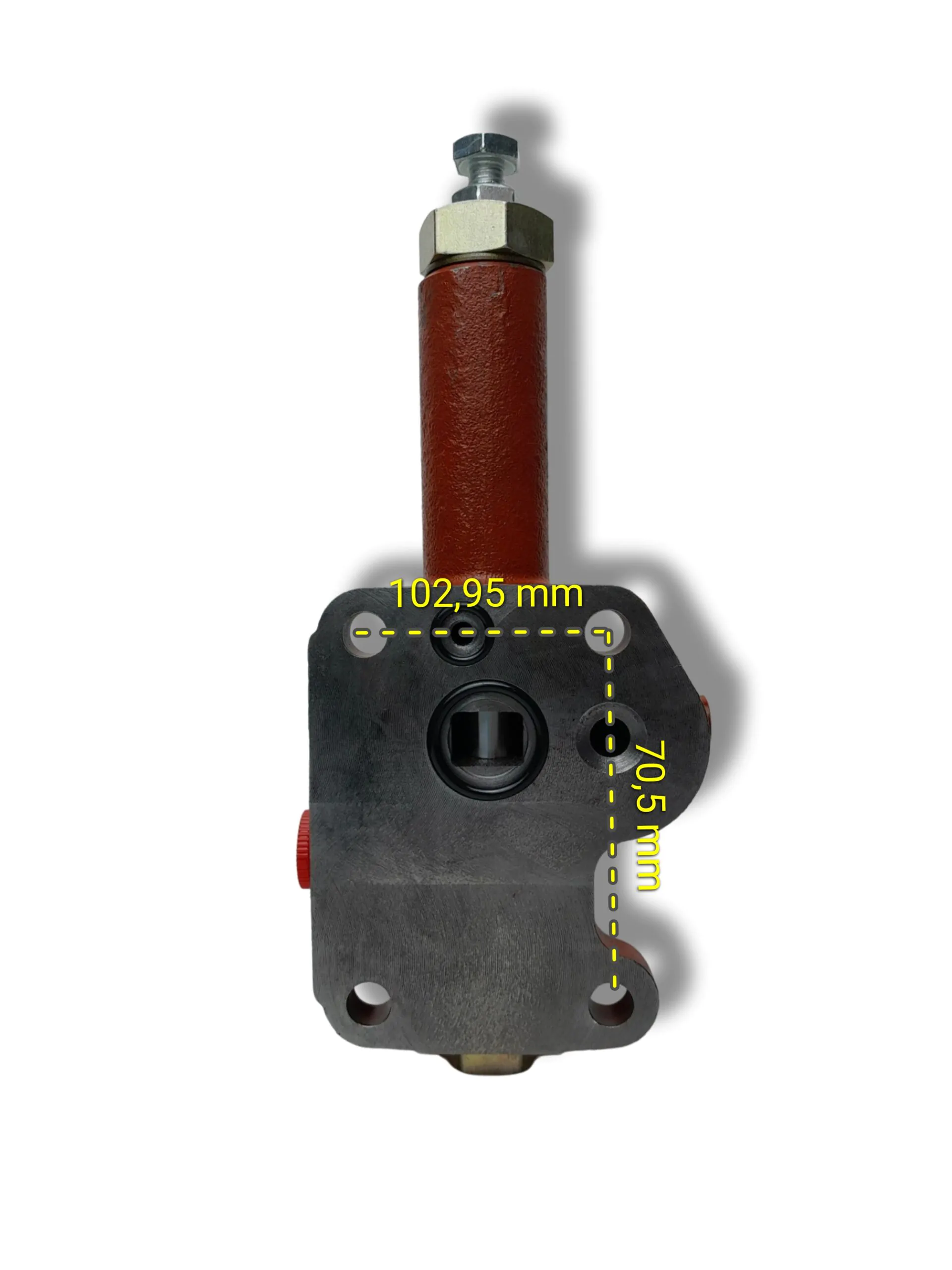 VÁLVULA TRANSMISSÃO IMP YN FORZA FZBR 928 e 936 YJ265 - 01 25mm 103x70 - Imagem 3