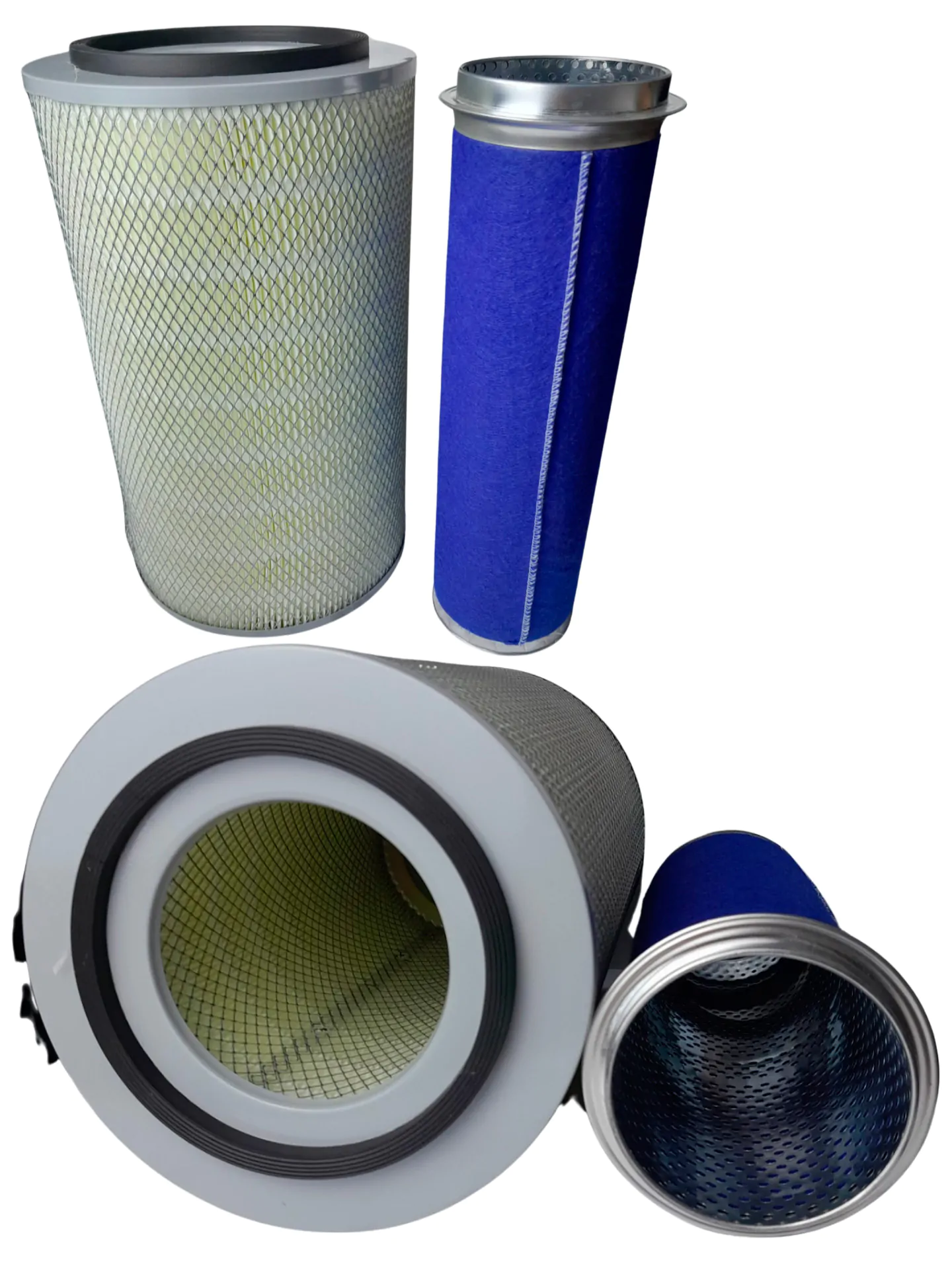 KIT FILTRO AR EXTERNO E INTERNO WEICHAI DEUTZ WP6 PARA FORZA FZBR 936 - Imagem 3