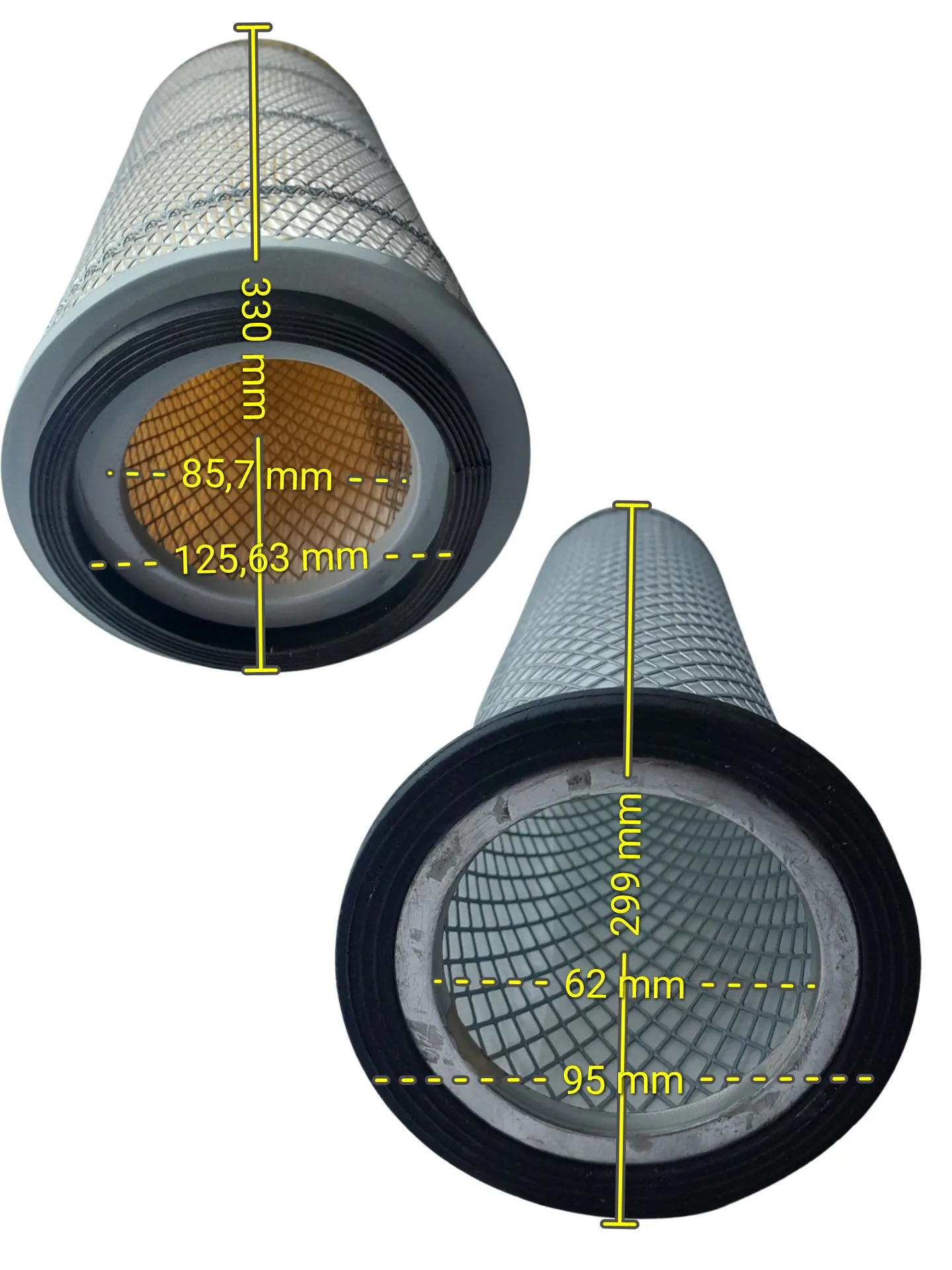FILTRO AR EXT INT PÁ CARREGADEIRA FORZA FZBR 920 - Imagem 2