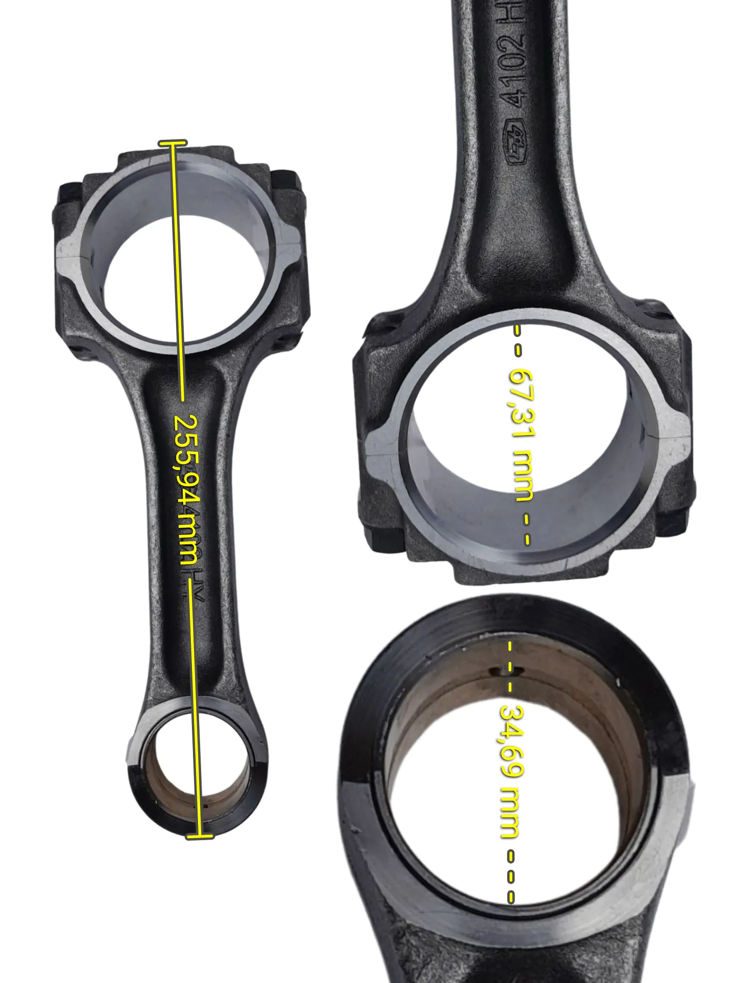 BIELA MOTOR YUNNEI YN38 (4102HY) - Imagem 3