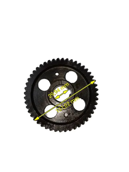 ENGRENAGEM EIXO COMANDO MOTOR YUNNEI YN38 - Imagem 2