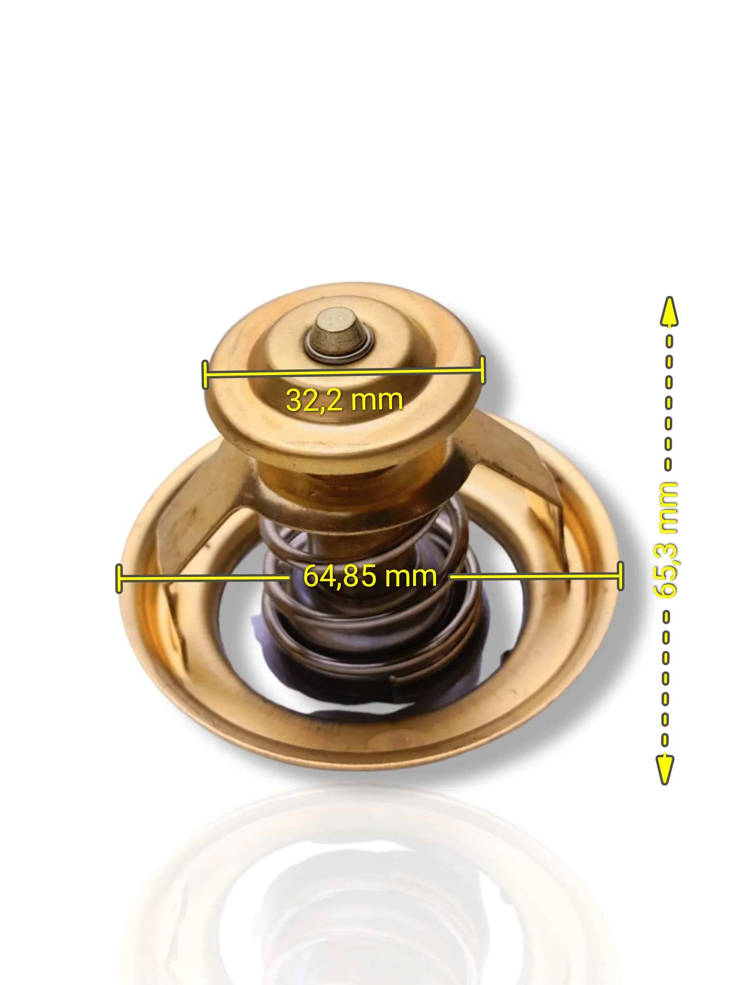 VÁLVULA TERMOSTATICA MOTOR FAWDE 4DX21-72 (13060100010000) - Imagem 2