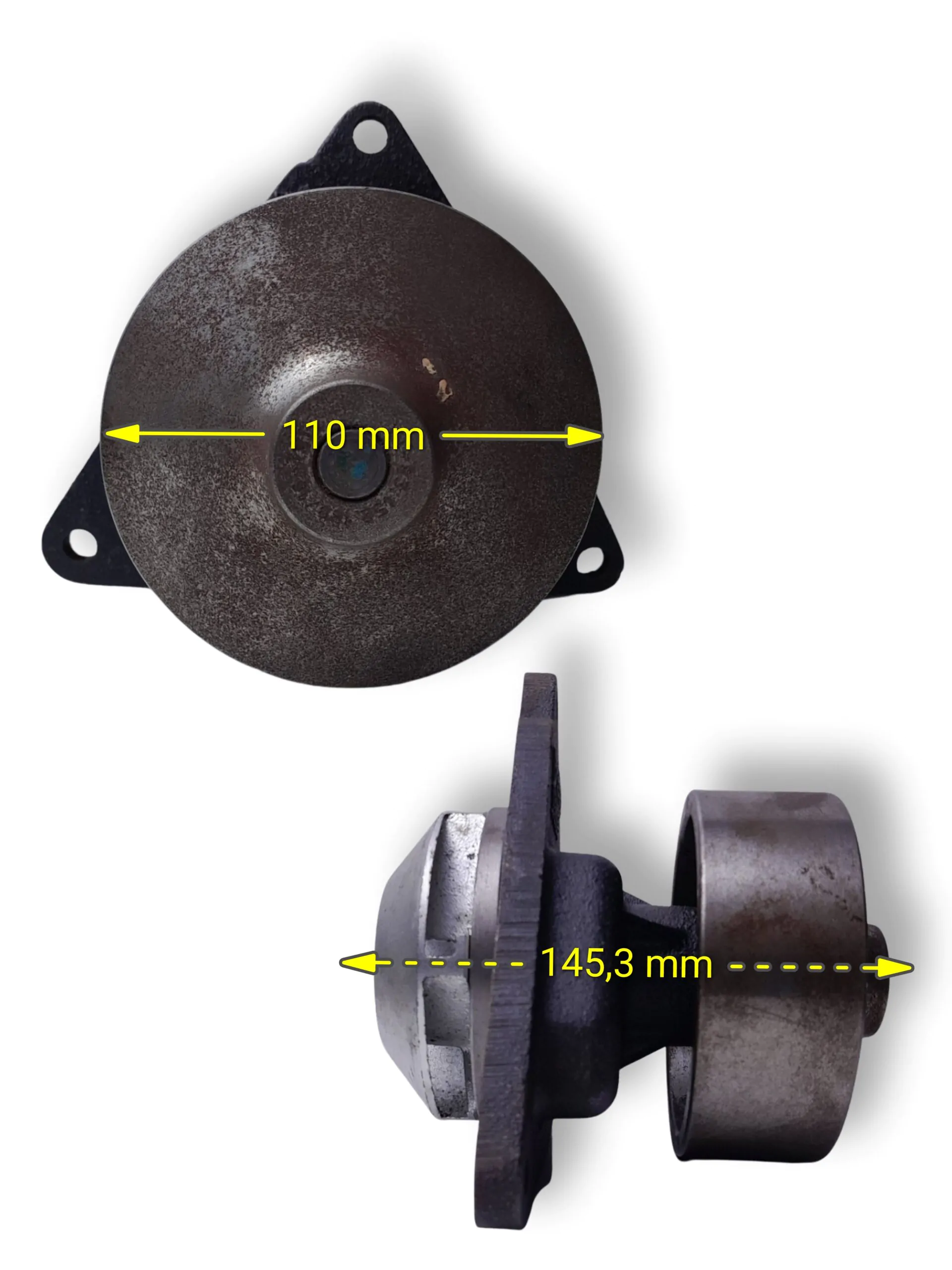 BOMBA DAGUA MOTOR CUMMINS 8.3L (3800974) - Imagem 3