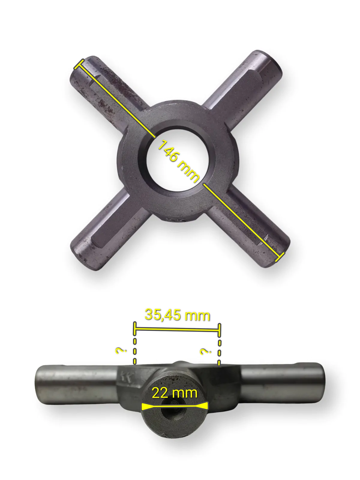CRUZETA DIFERENCIAL EIXO FORZA BR FZBR 928 - Imagem 2