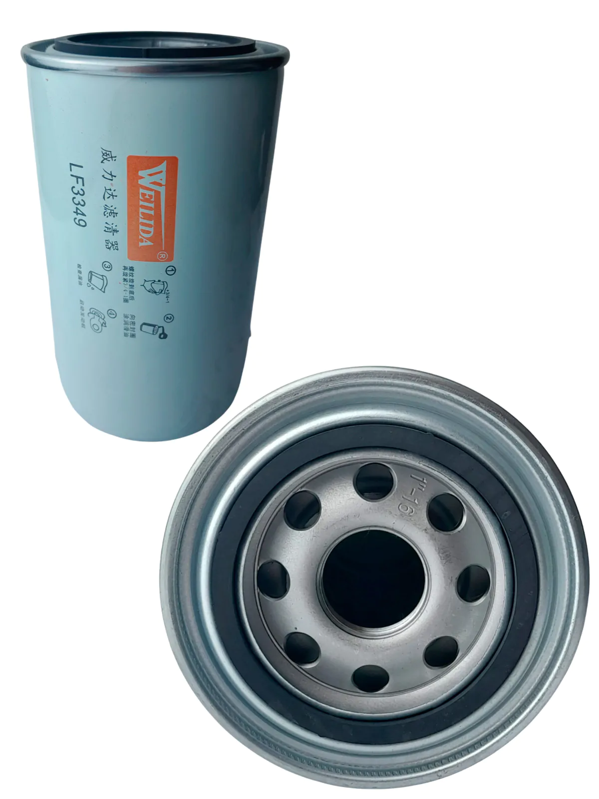 FILTRO ÓLEO MOTOR CUMMINS 6BT5.9 (LF3349) - Imagem 2