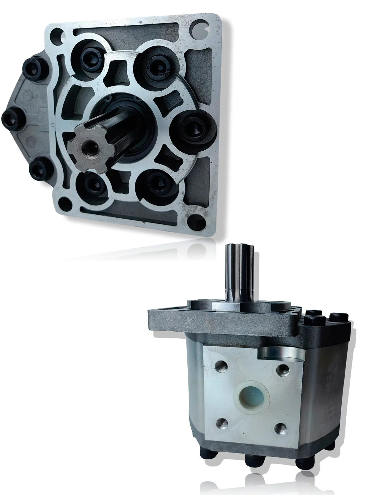 BOMBA TRANSMISSÃO MOTOR XCMG ZL30 (CBQF532B) - Imagem 3