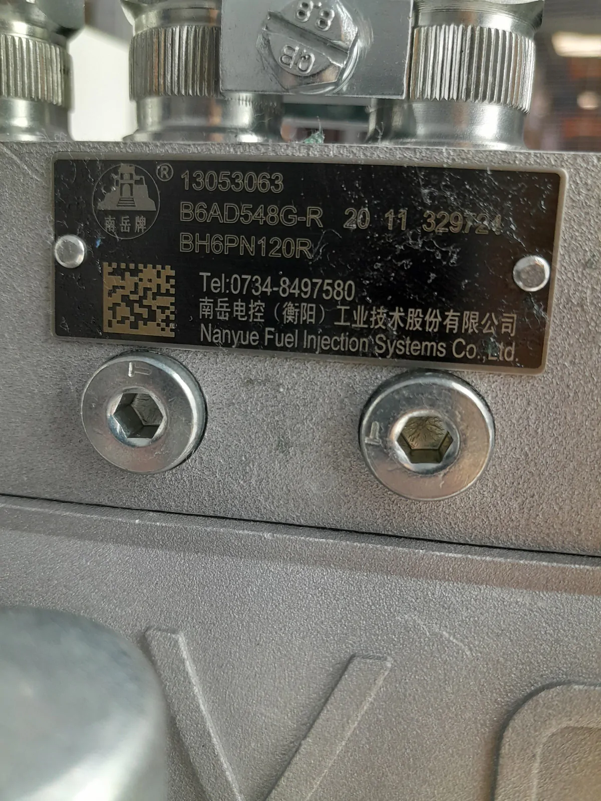 BOMBA INJETORA COMBUSTÍVEL MOTOR WEICHAI DEUTZ WP6 (A3960699) - Imagem 5