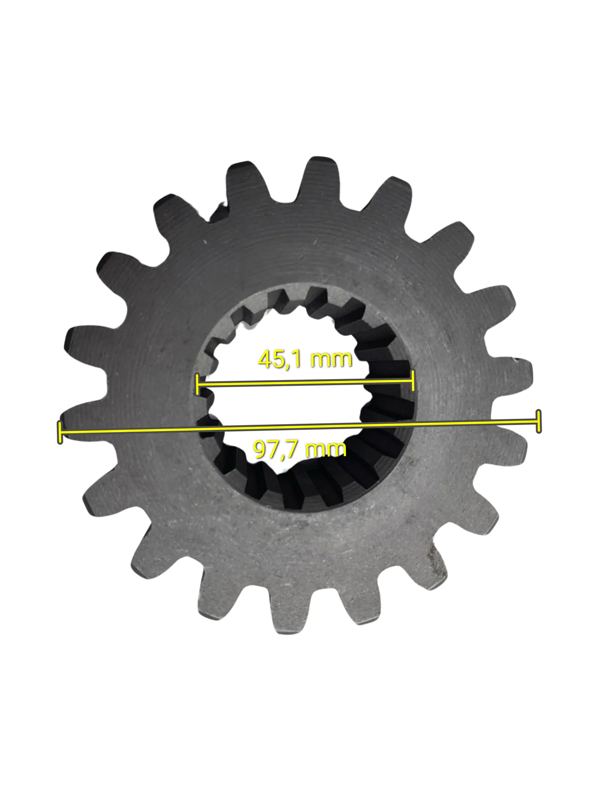 ENGRENAGEM CENTRAL PLANETÁRIA EIXO PÁ CARREGADEIRA FZBR 936 - Imagem 3