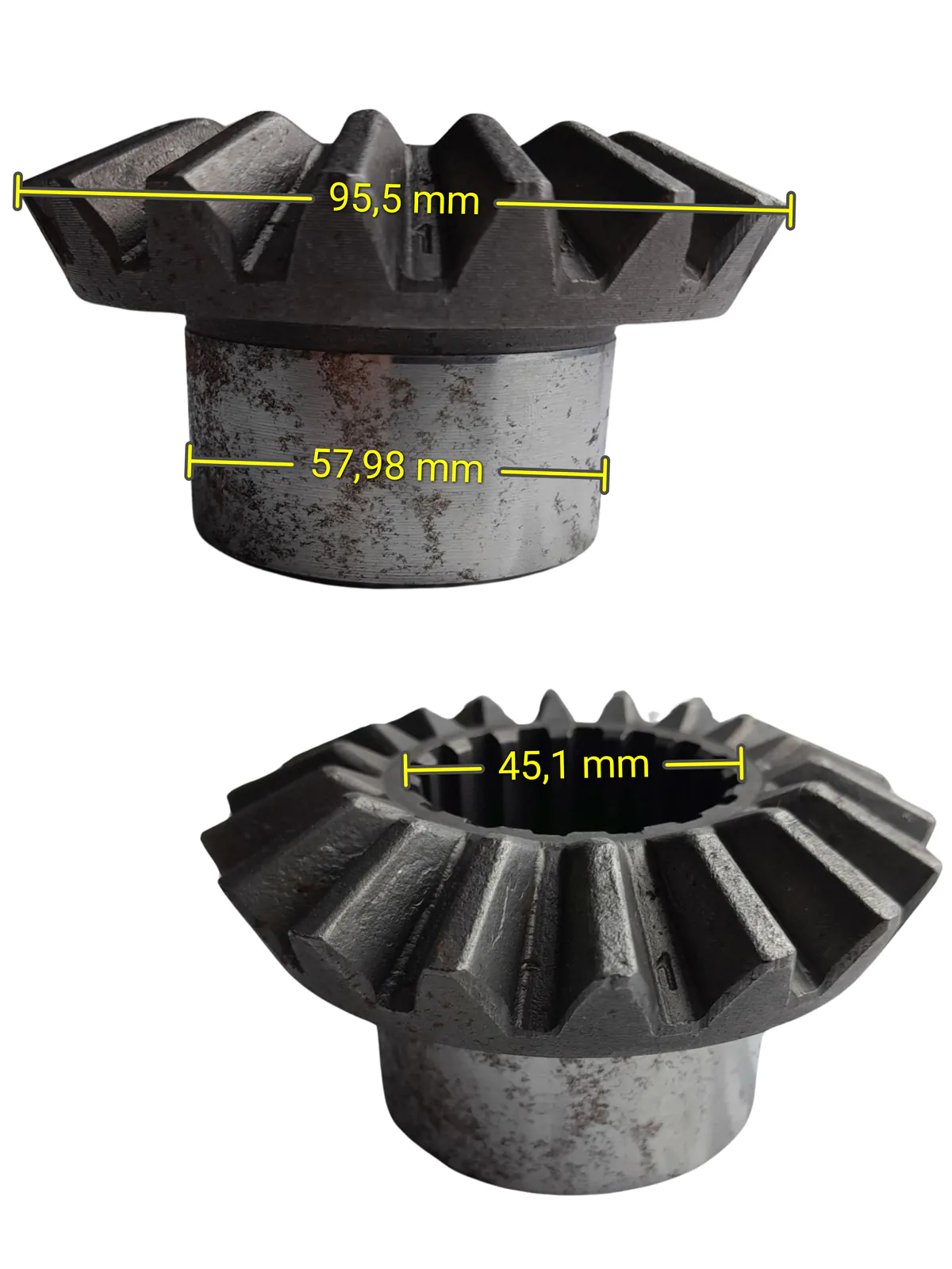 ENGRENAGEM DIFERENCIAL EIXO PÁ CARREGADEIRA FZBR 936 - Imagem 2