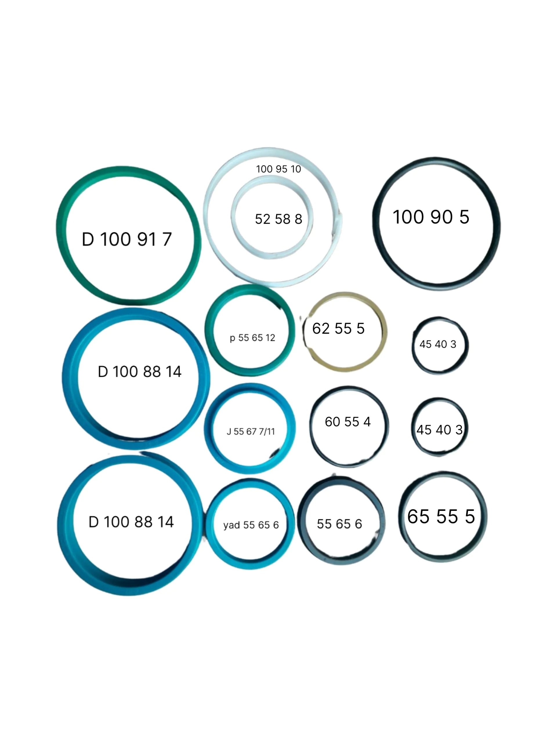 KIT REPARO CILINDRO LEV. HIDRÁULICO FORZA FZBR 936