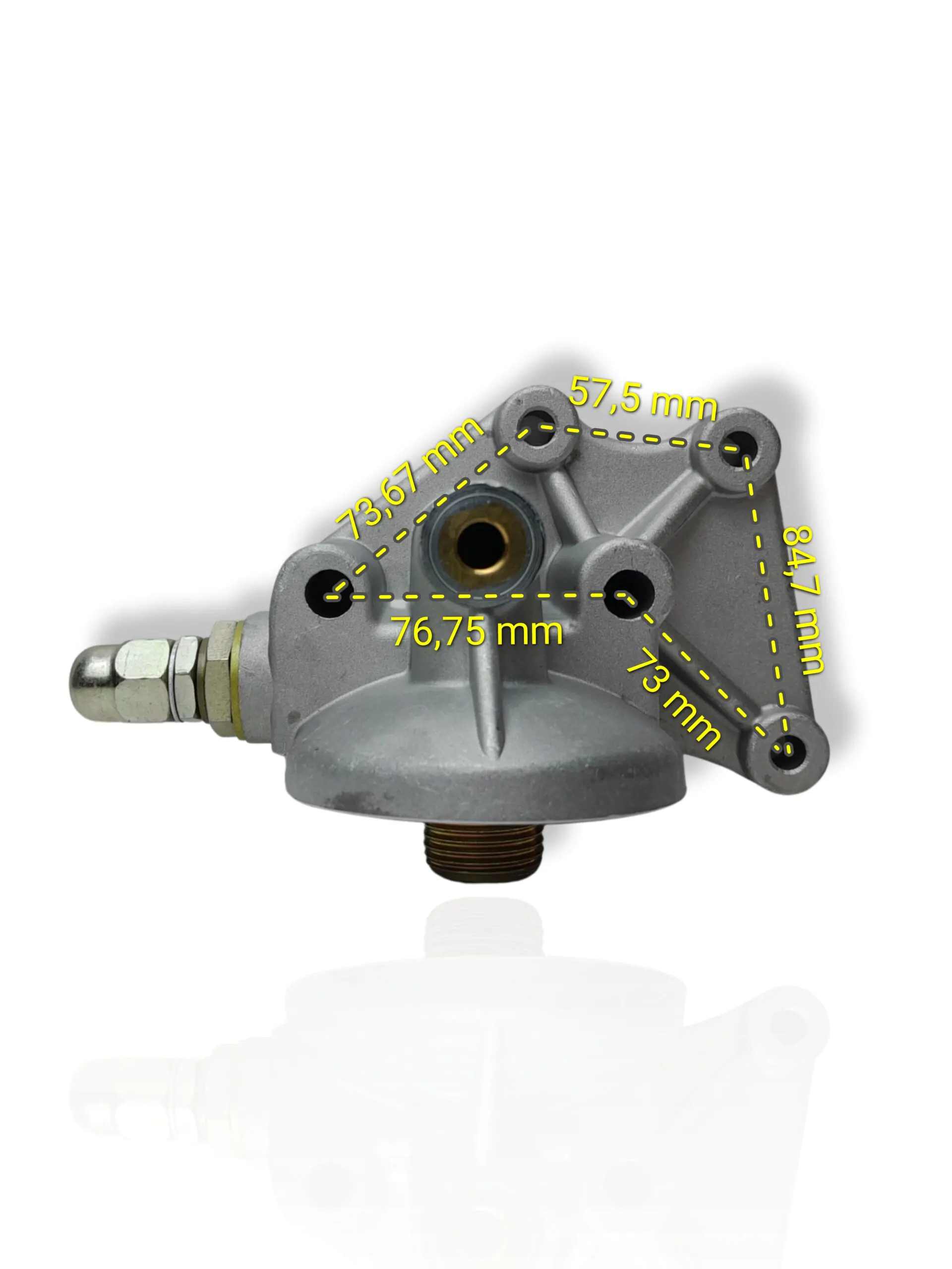 CABEÇOTE FILTRO ÓLEO MOTOR YUNNEI YN38 - Imagem 3