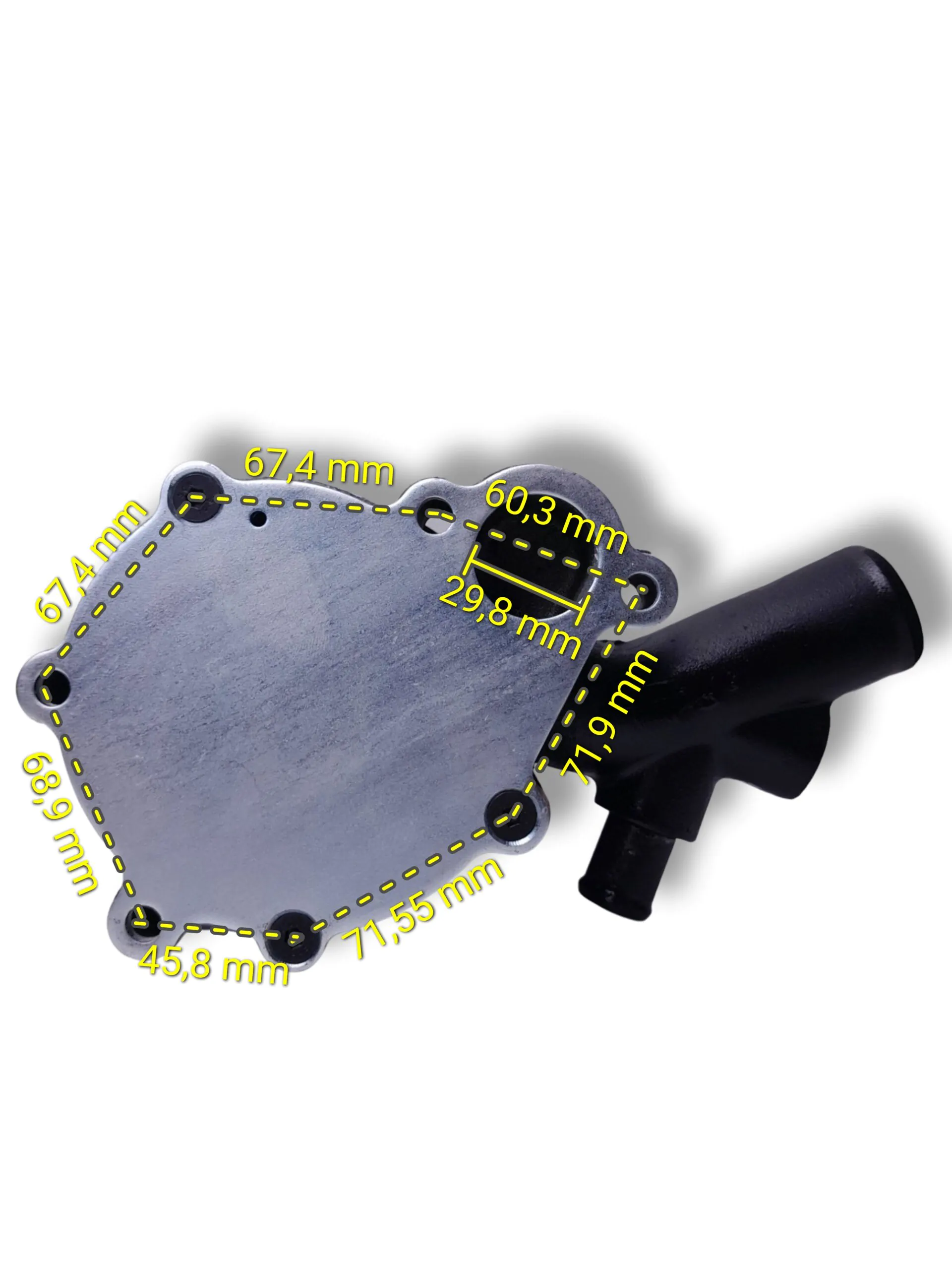 BOMBA DAGUA MOTOR FAWDE 4DW91-38 LK34 (1307010B56HMS20W) - Imagem 3