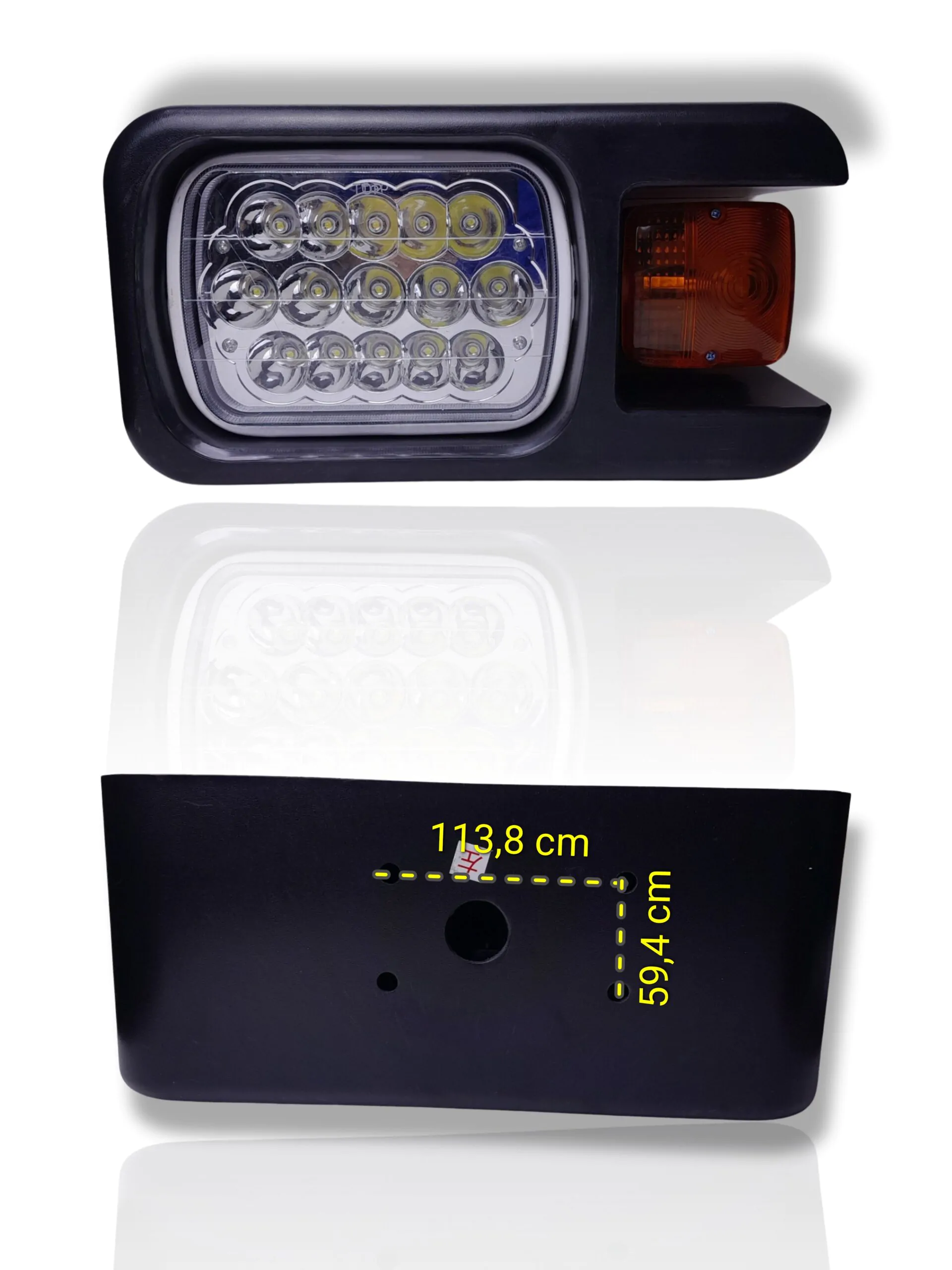 FAROL LED ESQUERDO ELÉTRICO FORZA FZBR 936 - Imagem 2