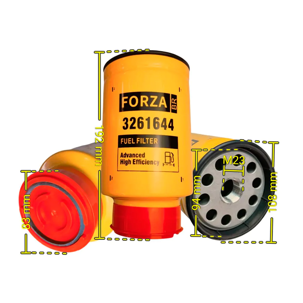 FILTRO SEPARADOR D'ÁGUA COMBUSTÍVEL PARA CAT 3261644 - Imagem 2