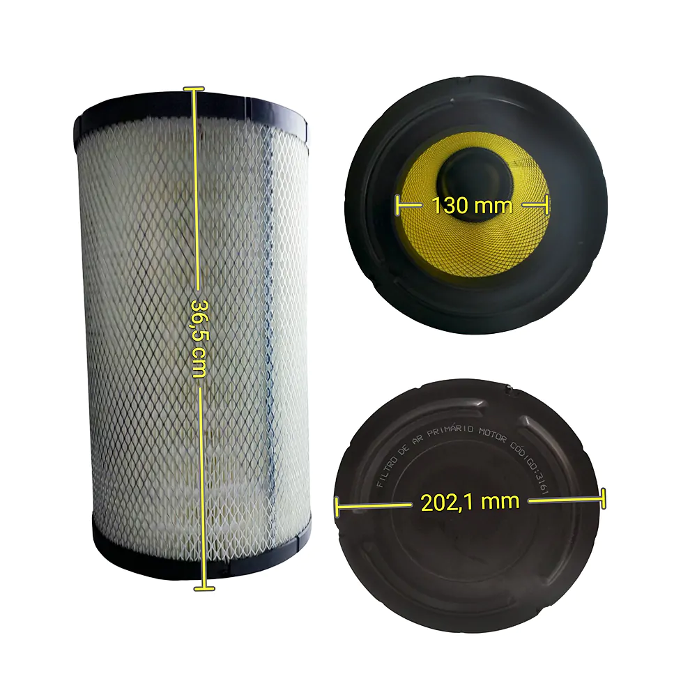 FILTRO AR PRIMÁRIO MOTOR PARA CAT 315D - Imagem 2