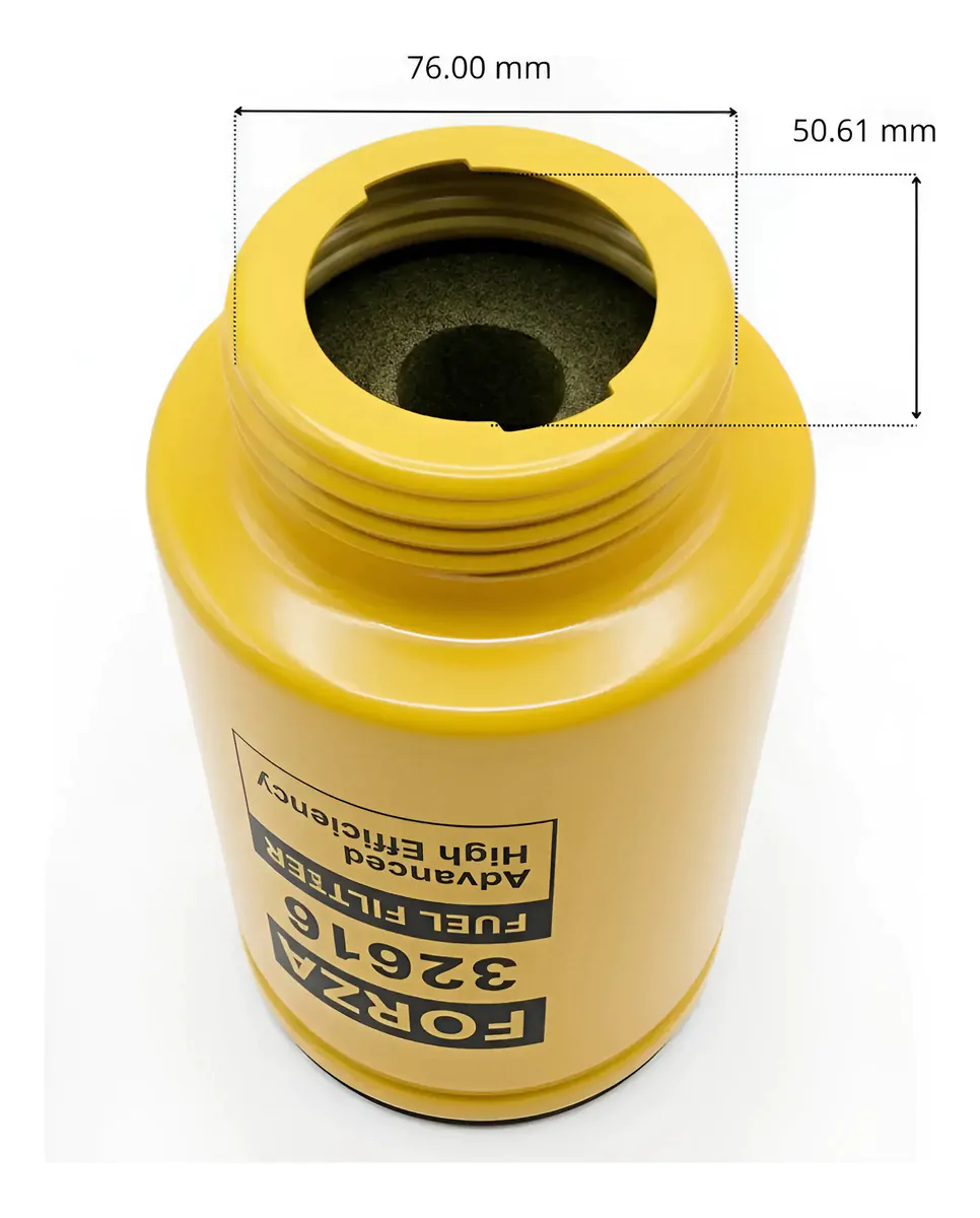 FILTRO SEPARADOR D'ÁGUA COMBUSTÍVEL PARA CATERPILLAR 3261644 – Cod. 3145 - Imagem 2